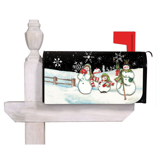 Evergreen Enterprises, Inc Snowman Holiday Mailbox Cover Wayfair